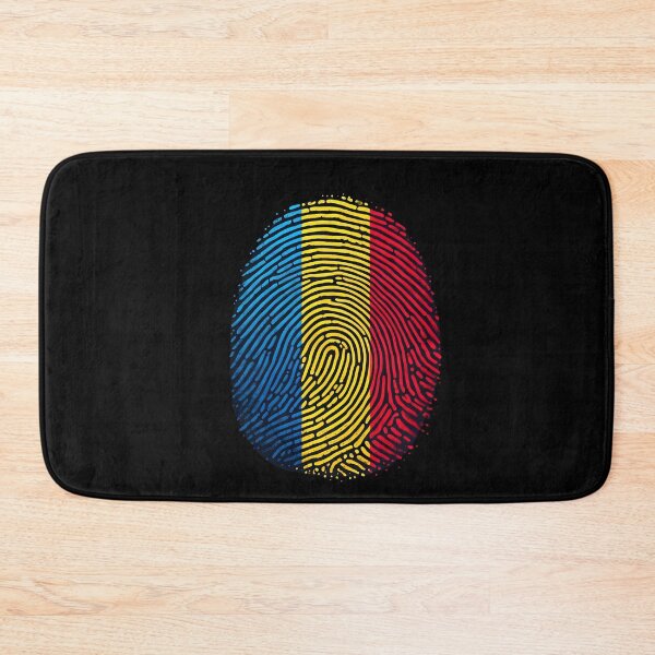 Item preview, Romania Flag Fingerprint Art | Stylish Romanian Pride Design designed and sold by svarupa.