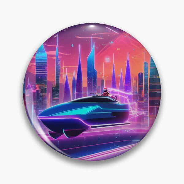 Aperçu de l'œuvre Luge futuriste V2 créée et vendue par Cookbeat.