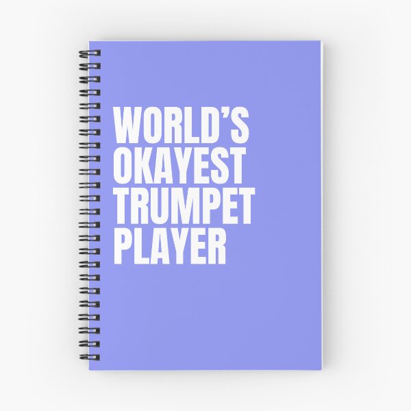 Item preview, World's Okayest Trumpet Player - White designed and sold by Cutsandsparks.