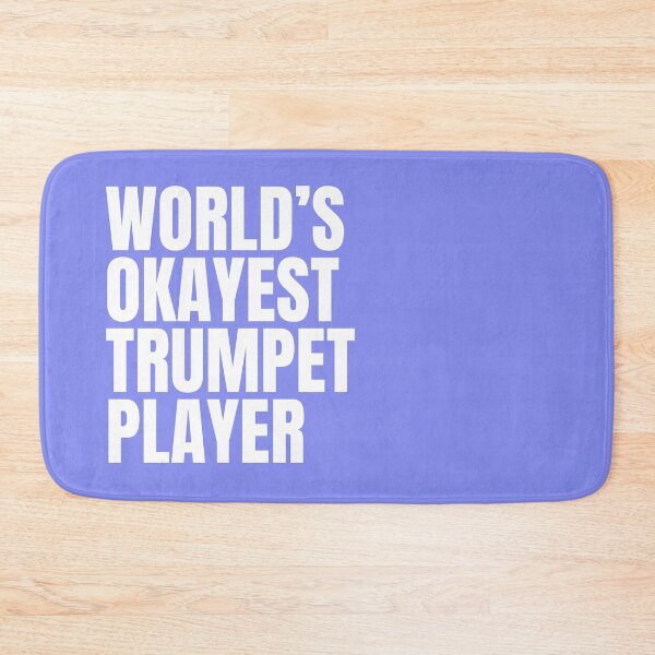 Item preview, World's Okayest Trumpet Player - White designed and sold by Cutsandsparks.