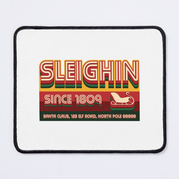 Item preview, Sleighin since 1809 - Santa Christmas designed and sold by Whimsical Thinker.