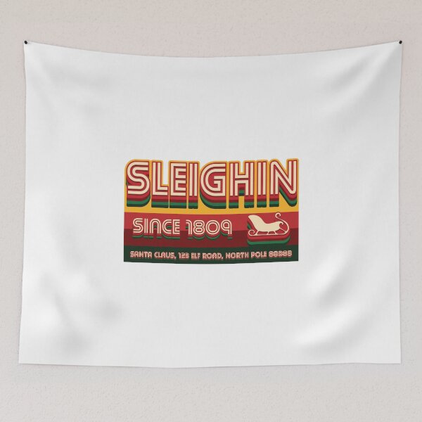 Item preview, Sleighin since 1809 - Santa Christmas  designed and sold by Whimsical  Thinker.