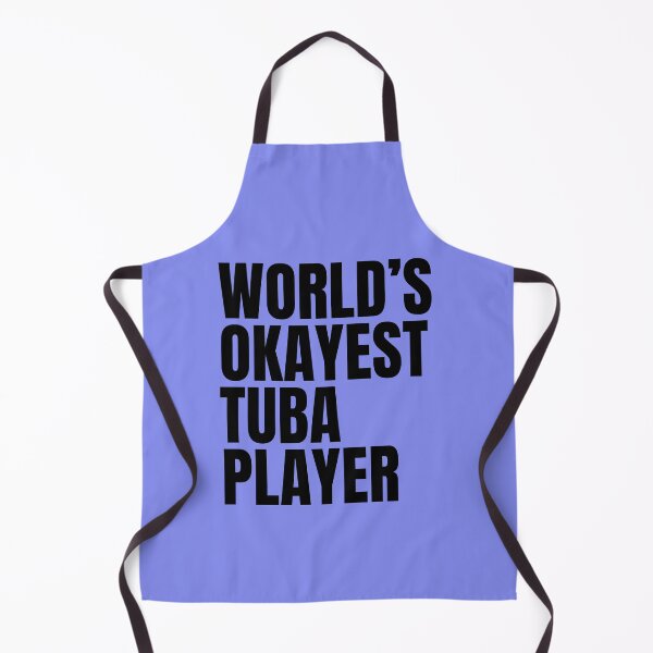 Item preview, World's Okayest Tuba Player - Black designed and sold by Cutsandsparks.