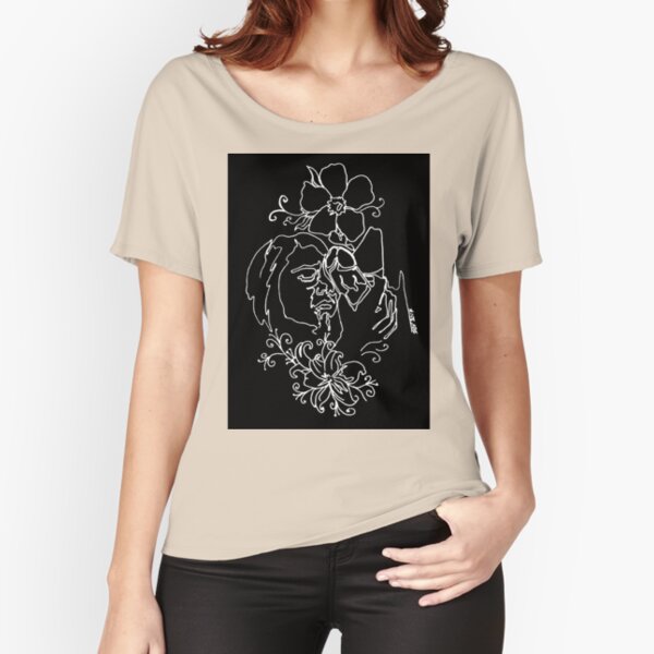 You Are My Flower Erotica Sensual Series by Goddamn Media Relaxed Fit T-Shirt