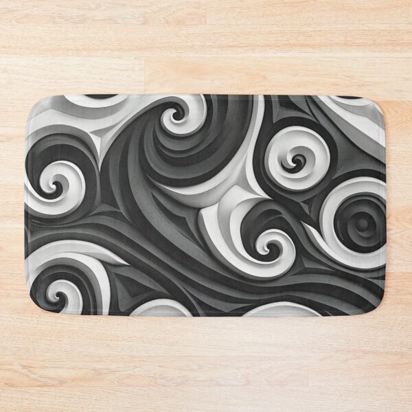 Item preview, New Zealand Māori Paua Pattern Koru Design 65 designed and sold by GrinGalore.