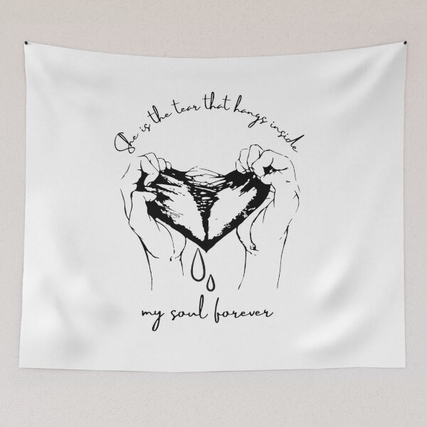 Item preview, she is the tear that hangs inside my soul forever designed and sold by Optimystic-arts.