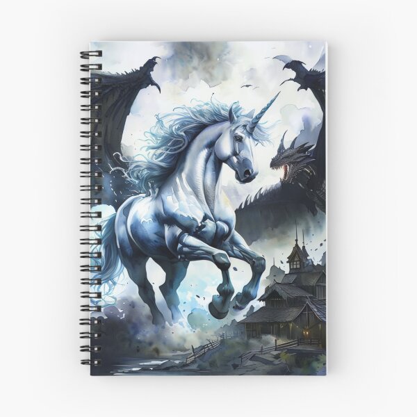 Item preview, Riesiges Einhorn beschützt ein Dorf designed and sold by Collection de trésors .