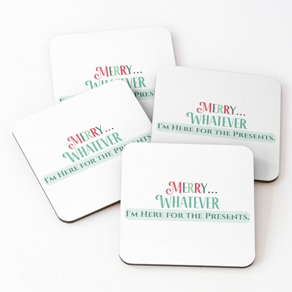 Item preview, Merry Whatever I'm Here For The Presents. Rude Christmas designed and sold by AngieArt-.