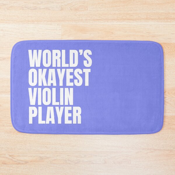 Item preview, World's Okayest Violin Player - White designed and sold by Cutsandsparks.
