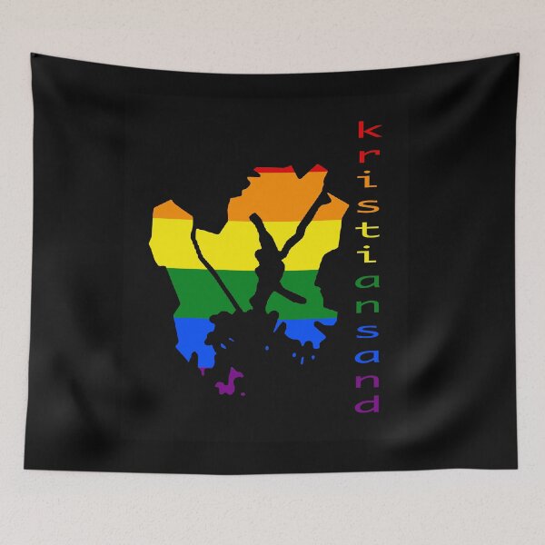 Item preview, Rainbow mAps -  Kristiansand designed and sold by Mirrafoto.