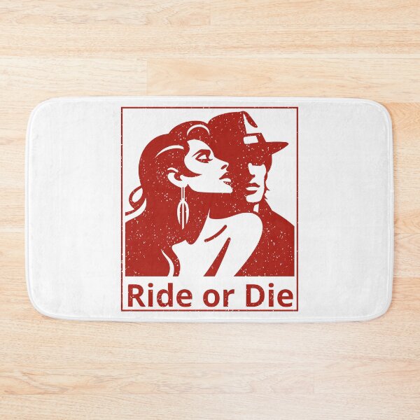 Item preview, Ride or Die: Crimson Gaze, Vintage Romance designed and sold by SplashTastic.