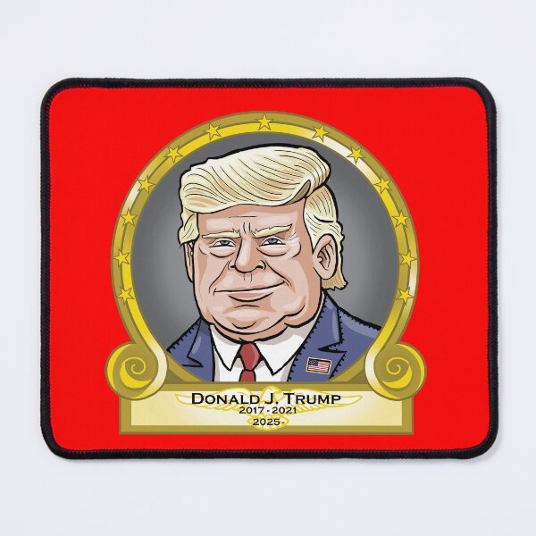 Item preview, President Donald J. Trump  designed and sold by MacKaycartoons.