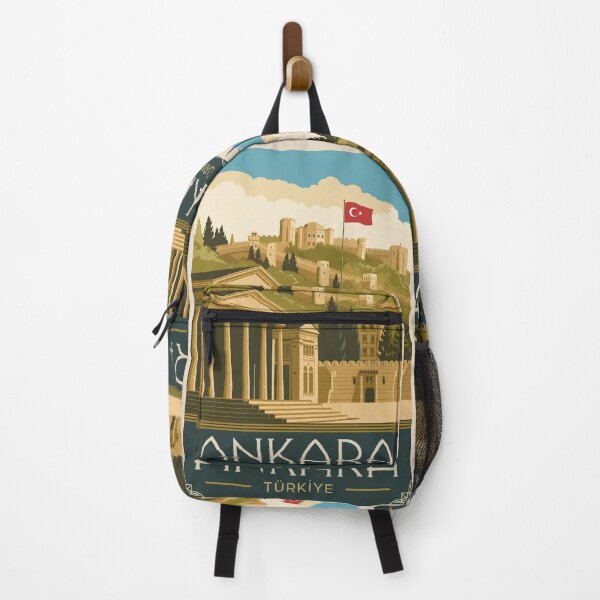 Artikelvorschau, Ankara-Weinlese-Reise-Plakat entworfen und verkauft von TravelerRat.