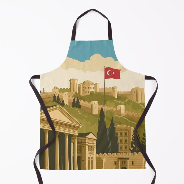 Aperçu de l'œuvre Affiche de voyage vintage d'Ankara créée et vendue par TravelerRat.