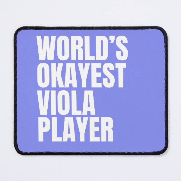 Item preview, World's Okayest Viola Player - White designed and sold by Cutsandsparks.