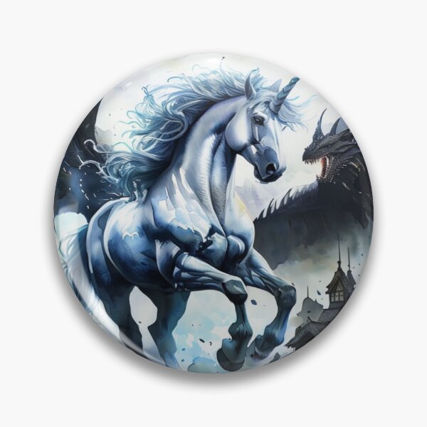 Item preview, Unicornio gigante protegiendo una aldea designed and sold by Collection de trésors .