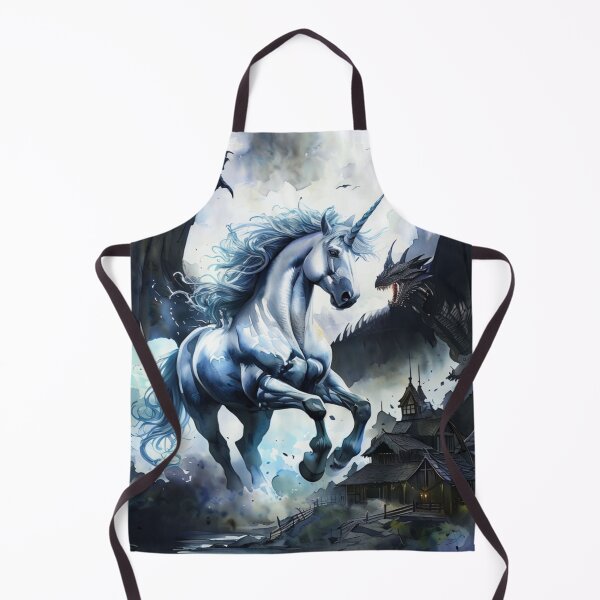 Item preview, Unicornio gigante protegiendo una aldea designed and sold by Collection de trésors .
