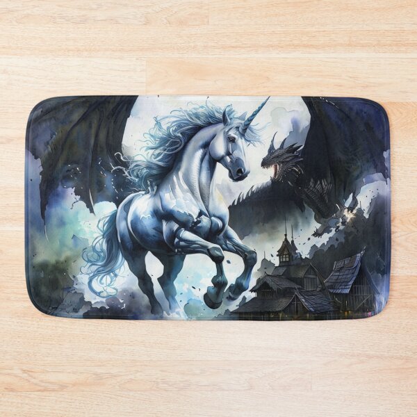 Item preview, Unicornio gigante protegiendo una aldea designed and sold by Collection de trésors .