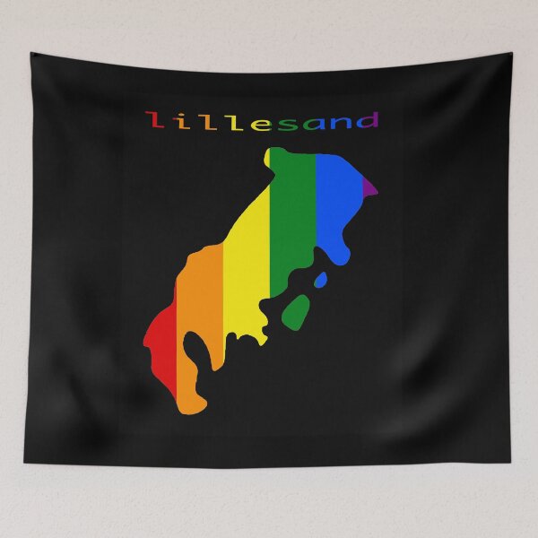 Item preview, Rainbow mAps -  Lillesand designed and sold by Mirrafoto.
