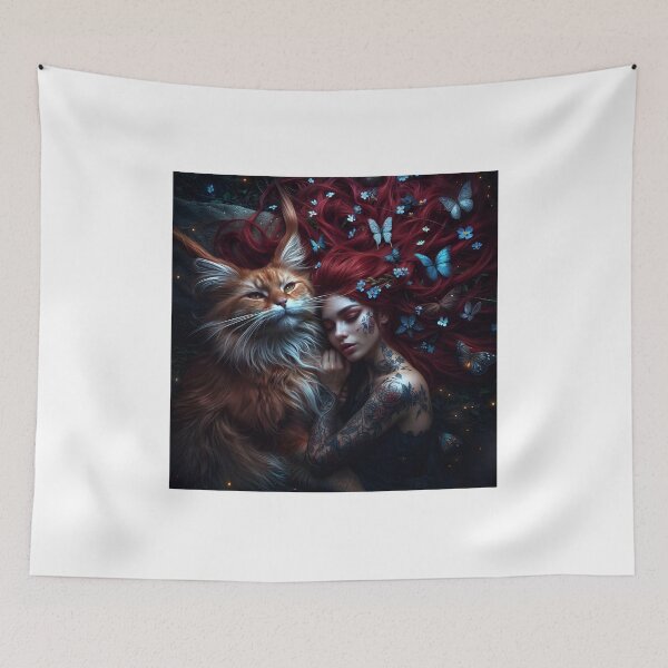 Item preview, Sleeping in the forest designed and sold by ValewithanE.