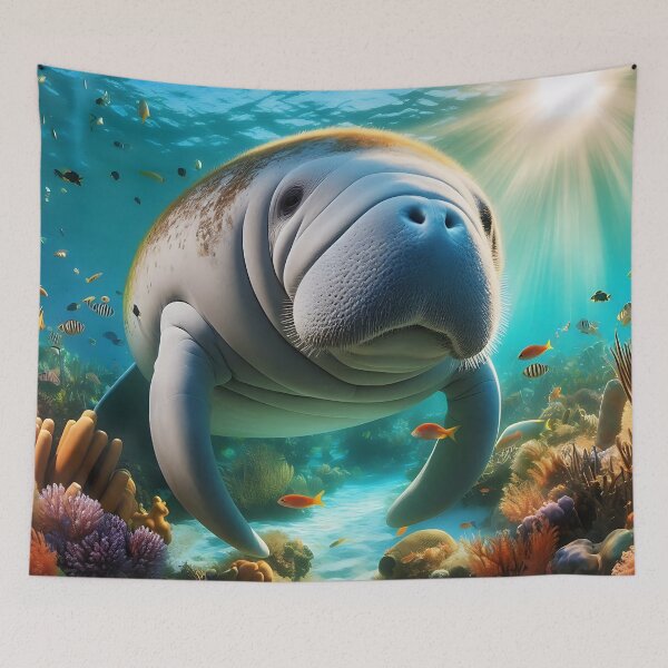 Item preview, Manatee Art #20 | Manatee Lovers designed and sold by ksgraphics222.