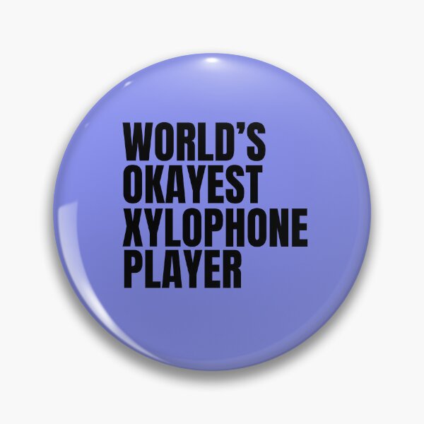 Item preview, World's Okayest Xylophone Player - Black designed and sold by Cutsandsparks.