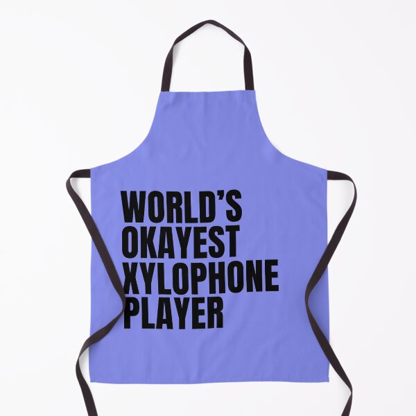 Item preview, World's Okayest Xylophone Player - Black designed and sold by Cutsandsparks.
