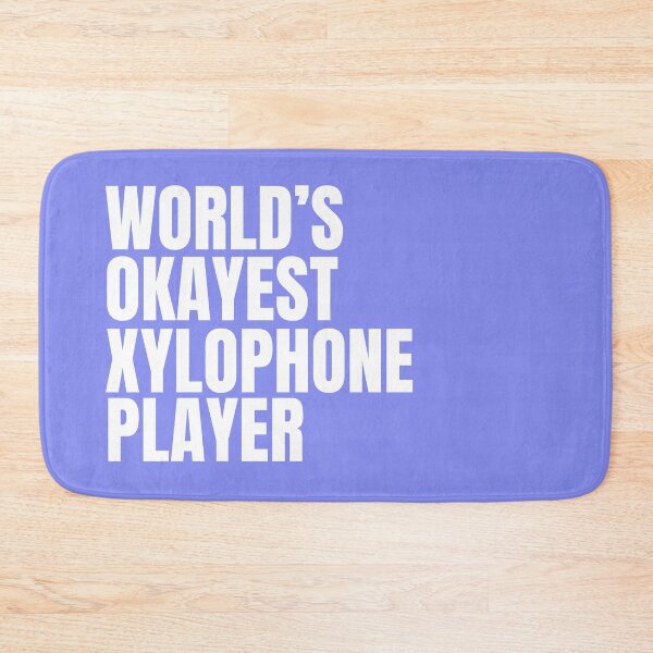 Item preview, World's Okayest Xylophone Player - White designed and sold by Cutsandsparks.