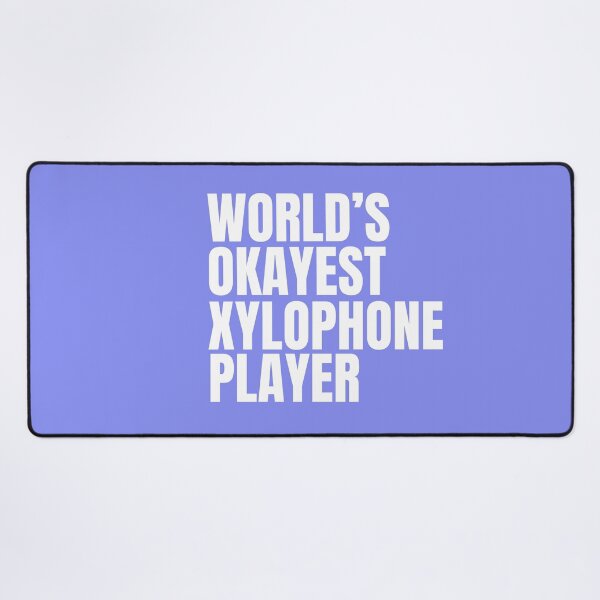Item preview, World's Okayest Xylophone Player - White designed and sold by Cutsandsparks.