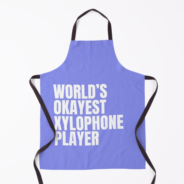 Item preview, World's Okayest Xylophone Player - White designed and sold by Cutsandsparks.