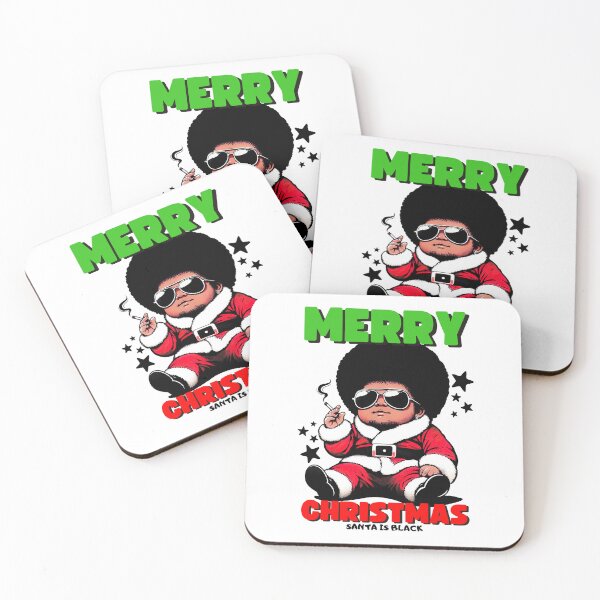 Item preview, Merry Christmas..Santa Is Black designed and sold by Palati-Watt.