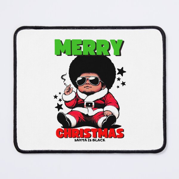 Item preview, Merry Christmas..Santa Is Black designed and sold by Palati-Watt.