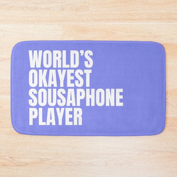 Item preview, World's Okayest Sousaphone Player - White designed and sold by Cutsandsparks.