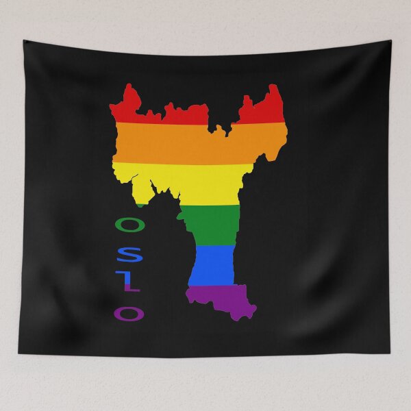 Item preview, Rainbow mAps -  Oslo designed and sold by Mirrafoto.