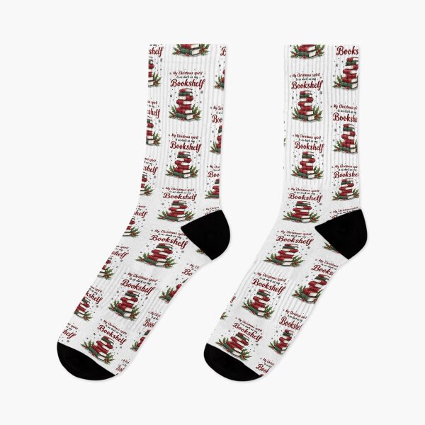 Item preview, My Christmas Spirit Is As Dark As My Bookshelf designed and sold by printmala.