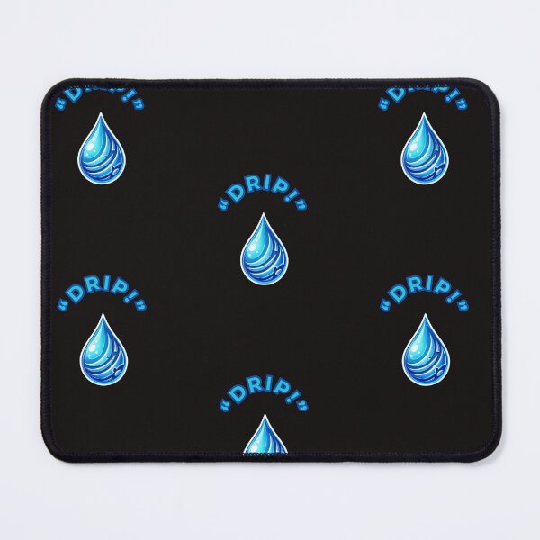 Item preview, "DRIP!" Glossy Water Drop with Modern, Polished Aesthetic - From The "SAY WHAT NOW ?!?" Collection By TOUDOU DIGITAL designed and sold by ToudouDesign.