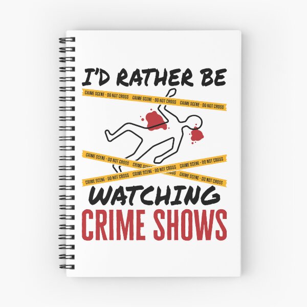 Item preview, I'd Rather Be Watching Crime Shows True Crime  designed and sold by jaygo.
