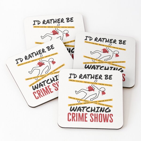 Item preview, I'd Rather Be Watching Crime Shows True Crime  designed and sold by jaygo.