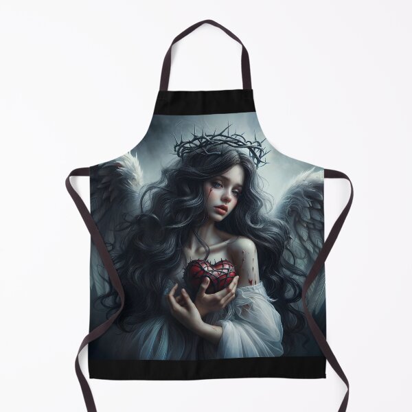 Item preview, Sad Gothic Angel Heart designed and sold by ValewithanE.