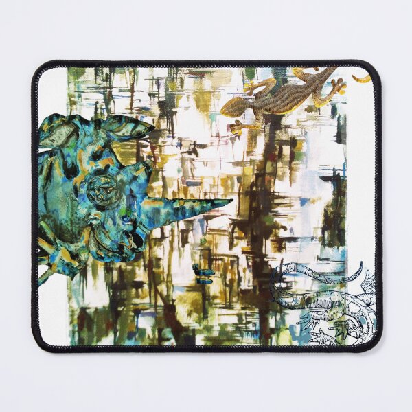 Item preview, Rhinoceros, lizard, reptile, nature designed and sold by NessArtByEwa.