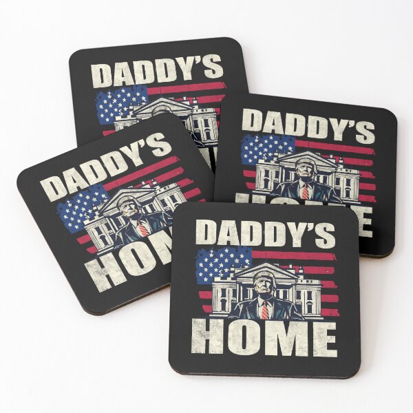Item preview, Trump President 2024 Daddy's Home White House Funny designed and sold by alenaz.