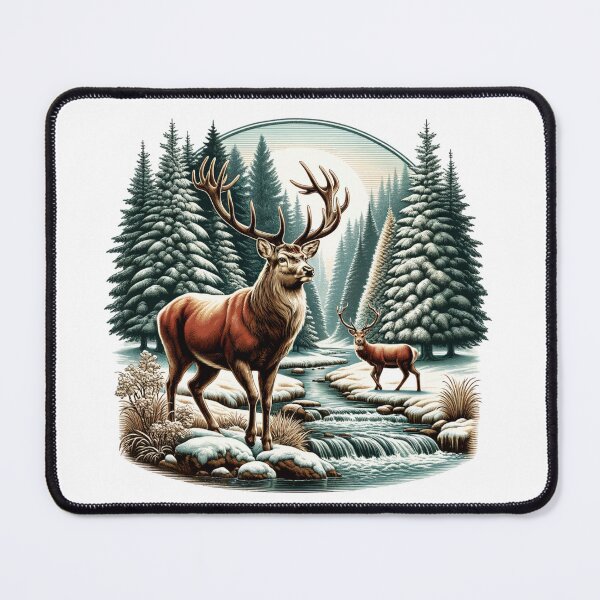 Item preview, Retro Deer designed and sold by Ginngers.