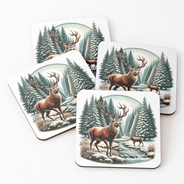 Item preview, Retro Deer designed and sold by Ginngers.