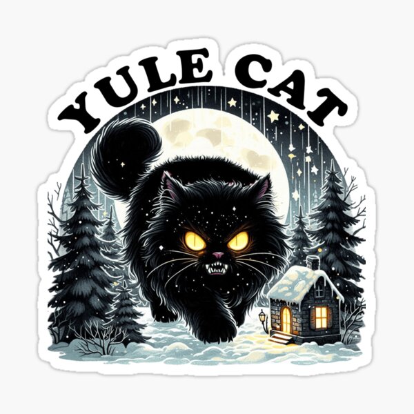 Item preview, Christmas Yule Cat designed and sold by ryanapples2.