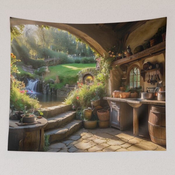 Item preview, Mystical Glow of the Garden Kitchen designed and sold by BlareBlare.