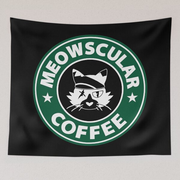 Item preview, Meowscular Coffee designed and sold by CCCDesign.