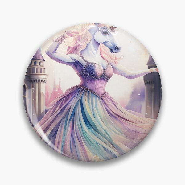 Artikelvorschau, Elegantes Einhorn in einem Maskenball entworfen und verkauft von Collection de trésors .