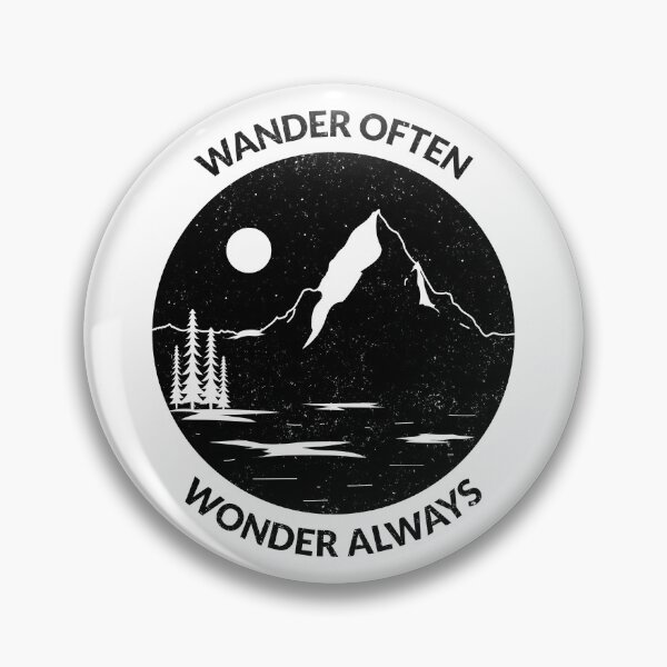 Item preview, Wander Often Wonder Always designed and sold by Glint-Design.