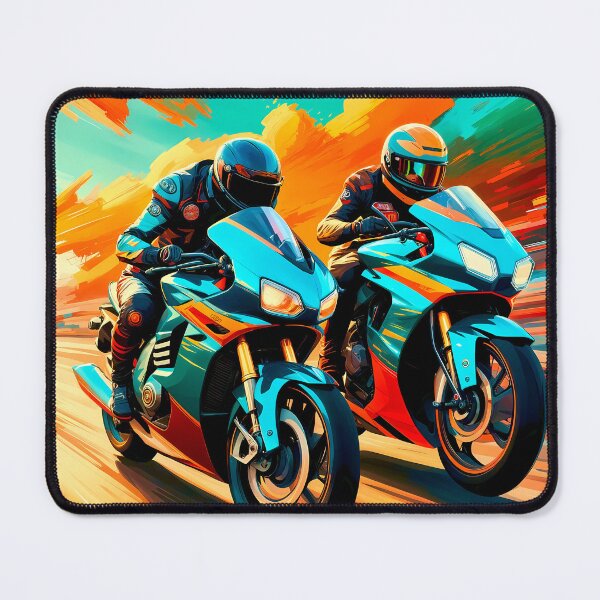 Item preview, Pop Art of Superbike V's Superbike Motorcycle Racing designed and sold by Ink Art Design.