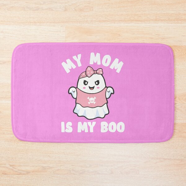 Item preview, Halloween Mama My Mom Is My Boo Ghost Pink Bandana Cute Kawaii Anime Lover designed and sold by alenaz.